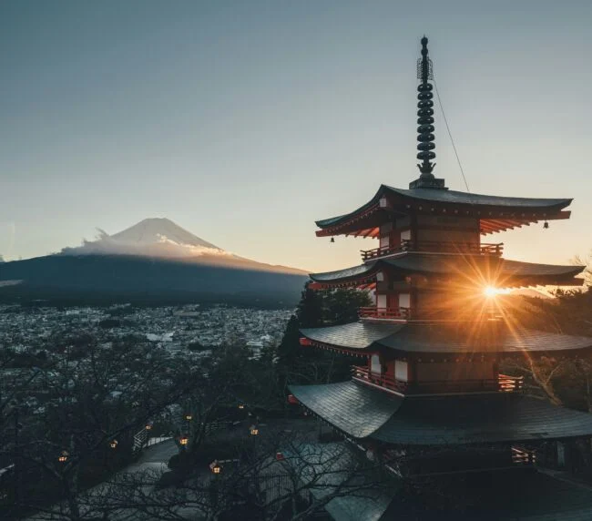 Vzorový itinerář – Japonsko