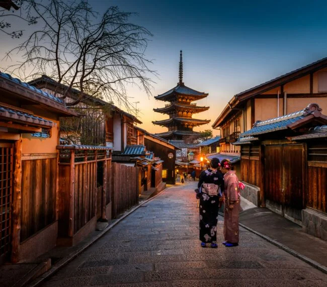 Vzorový itinerář – Japonsko